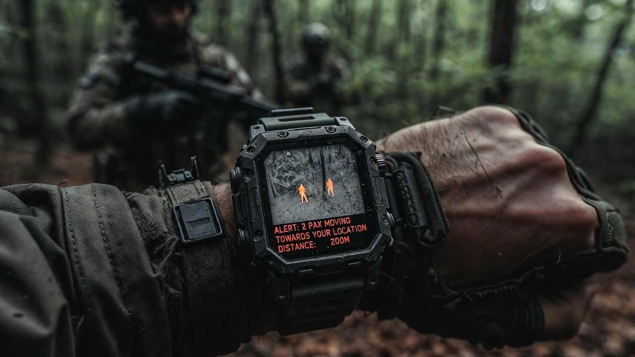 Watchman AI tactical thermal detection alert